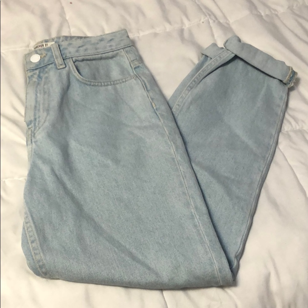 F21 mom jeans
